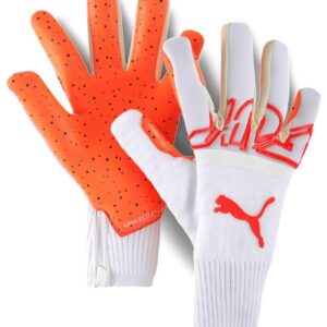 Bránkářské rukavice Puma FUTURE Z Grip 1 Hybrid Bílá / Oranžová