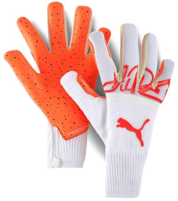 Bránkářské rukavice Puma FUTURE Z Grip 1 Hybrid Bílá / Oranžová