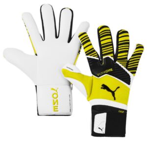 Brankářské rukavice Puma ONE GRIP 1 HYBRID PRO Žlutá / Černá