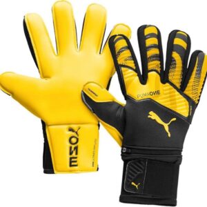 Brankářské rukavice Puma ONE PROTECT 1 RC Žlutá / Černá