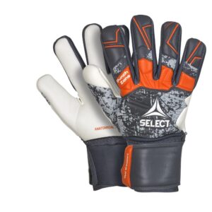 Brankářské rukavice Select GK gloves 88 Kids šedo oranžová Šedá