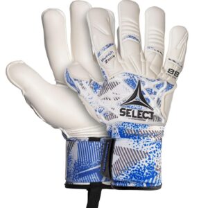 Brankářské rukavice Select GK gloves 88 Pro Grip Negative cut bílo modrá Bílá