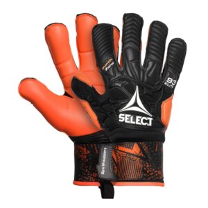 Brankářské rukavice Select GK gloves 93 Elite Hyla cut černo oranžová Černá