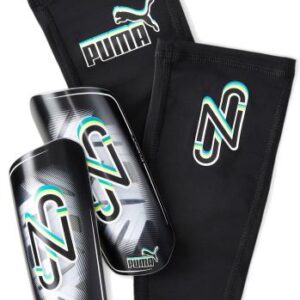 Chrániče Puma Neymar JR Ultra Flex S1 Černá / Bílá