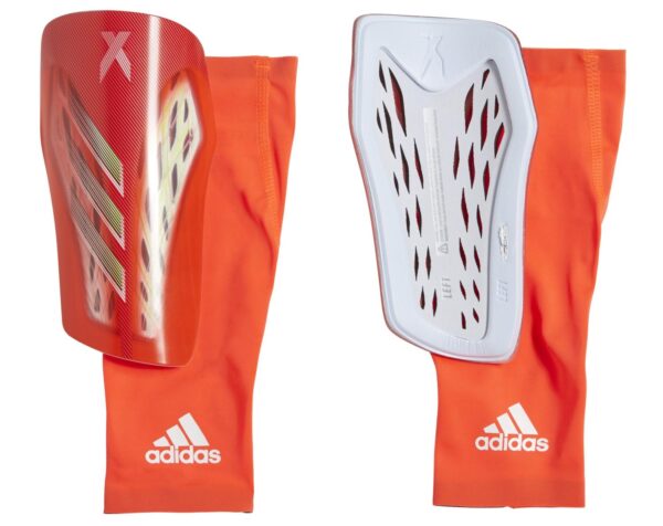 Chrániče holení adidas X Pro Oranžová / Bílá