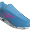Dětské kopačky adidas X Speedflow.3 Laceless FG Modrá - Image 3