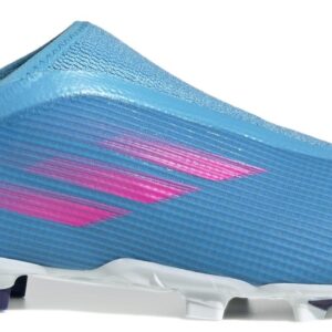 Dětské kopačky adidas X Speedflow.3 Laceless FG Modrá