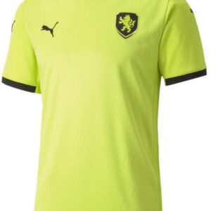 Dětský dres Puma Czech Republic Away Zelená / Černá