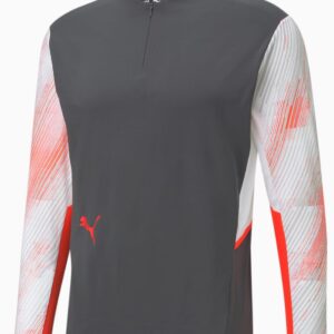 Fotbalová mikina Puma Individual Cup Černá / Bílá
