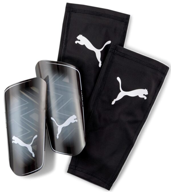 Fotbalové chráníče Puma Ultra Light Sleeve Bílá / Černá