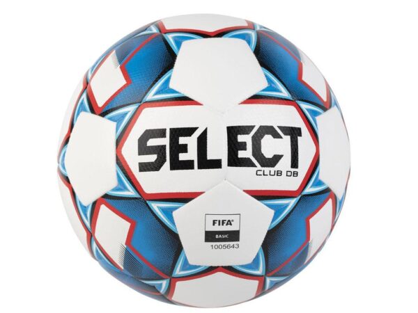 Fotbalový míč Select FB Club DB bílo modrá Bílá