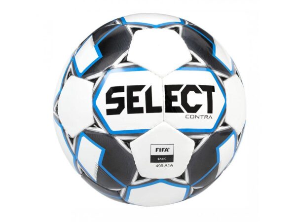 Fotbalový míč Select FB Contra bílo modrá Bílá