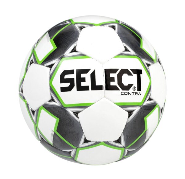 Fotbalový míč Select FB Contra bílo zelená Zelená
