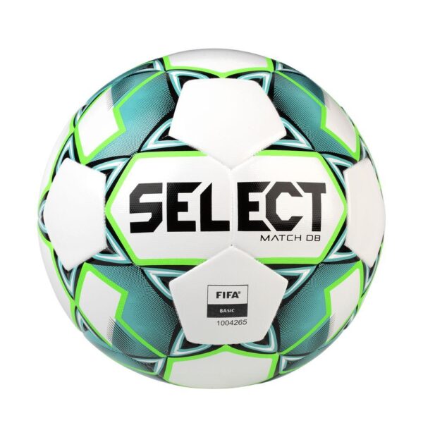 Fotbalový míč Select FB Match DB - FIFA Basic bílo zelená Zelená