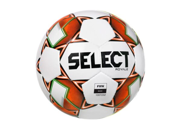Fotbalový míč Select FB Royale bílo oranžová Bílá