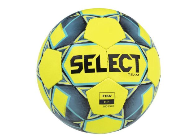 Fotbalový míč Select FB Team FIFA Basic žluto modrá Žlutá