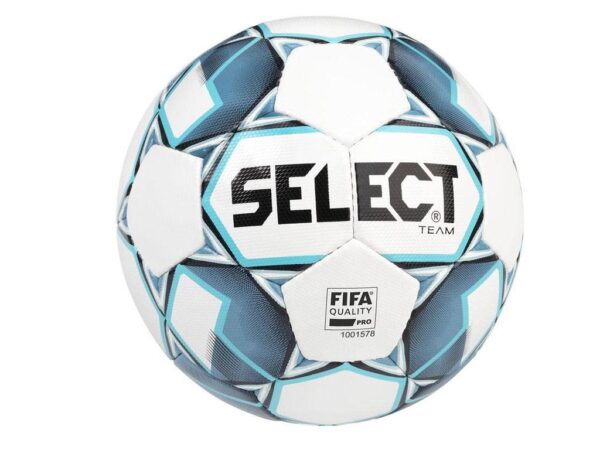 Fotbalový míč Select FB Team FIFA Quality Pro bílo modrá Bílá
