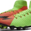 Kopačky Nike HYPERVENOM PHATAL III DF FG Zelená / Oranžová - Image 3