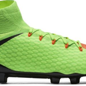 Kopačky Nike HYPERVENOM PHATAL III DF FG Zelená / Oranžová