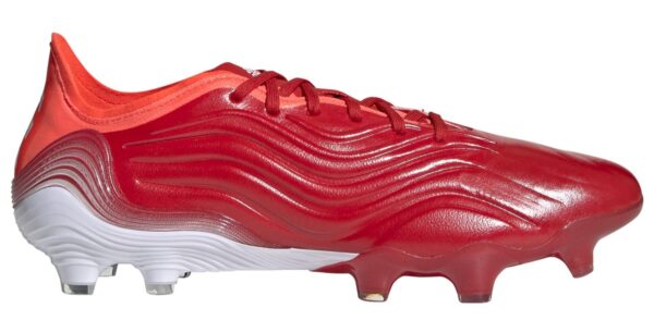 Kopačky adidas COPA SENSE. 1 FG Červená / Bílá