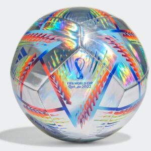 Míč adidas AL RIHLA TRAINING HOLOGRAM FOIL Stříbrná / Více barev