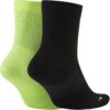 Ponožky Nike Multiplier Černá / Zelená - Image 2