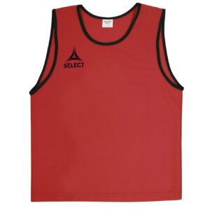 Rozlišovací triko Select Bibs Super světle červená Červená