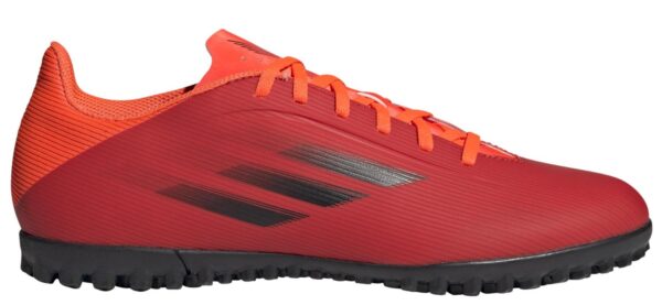 Turfy adidas X SPEEDFLOW.4 Červená