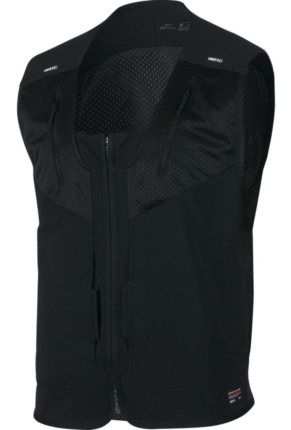 Vesta Nike F.C. Full-Zip Černá